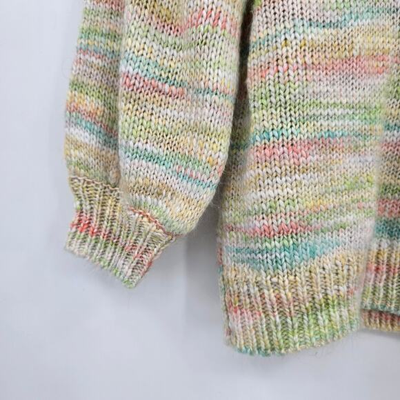 BB Dakota Steve Madden Women's Sweet Tooth‎ Puff Sleeve Cropped Sweater Size XS - Picture 6 of 9